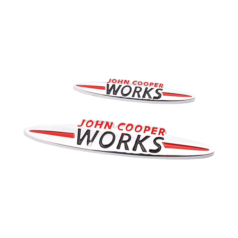LDL1191# Mini Cooper S John Cooper Works emblem badge all 2 size Mini Cooper emblem emblem badge car sticker 