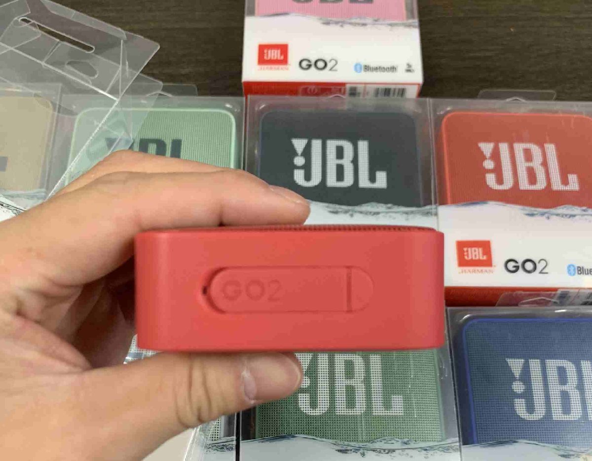 LDL607# JBL GO2 Bluetoothスピーカー IPX7防水/ポータブル/パッシブラジエーター搭載 オレンジ JBLGO2ORG_画像2