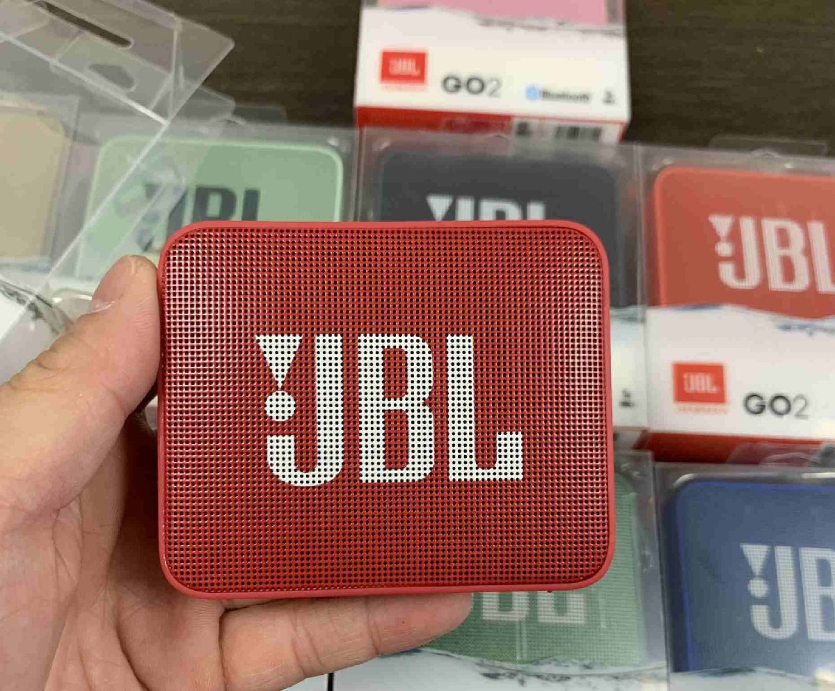 LDL607# JBL GO2 Bluetoothスピーカー IPX7防水/ポータブル/パッシブラジエーター搭載 オレンジ JBLGO2ORG_画像1