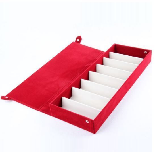  glasses storage red cover attaching case box box stand put sunglasses holder clean glasses glasses convenience ZCL1083