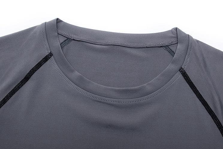 7色 長袖 コンプレッション メンズ tシャツ トレーニングウェア トップス 吸汗速乾 HE589の画像5