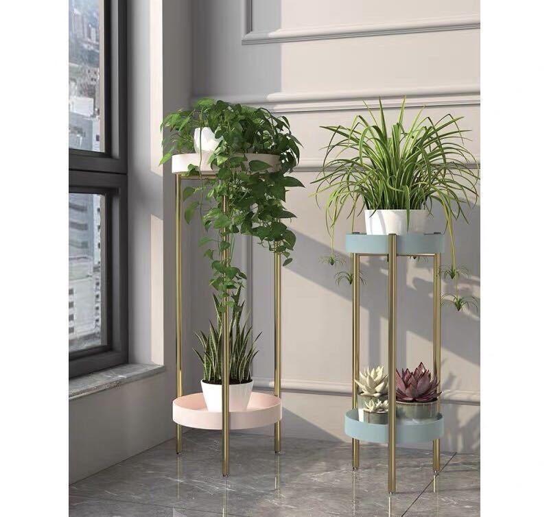 LDL1299# new goods high class flower stand planter stand pot stand stand for flower vase Europe plant pot pcs outdoors interior green height 50cm..