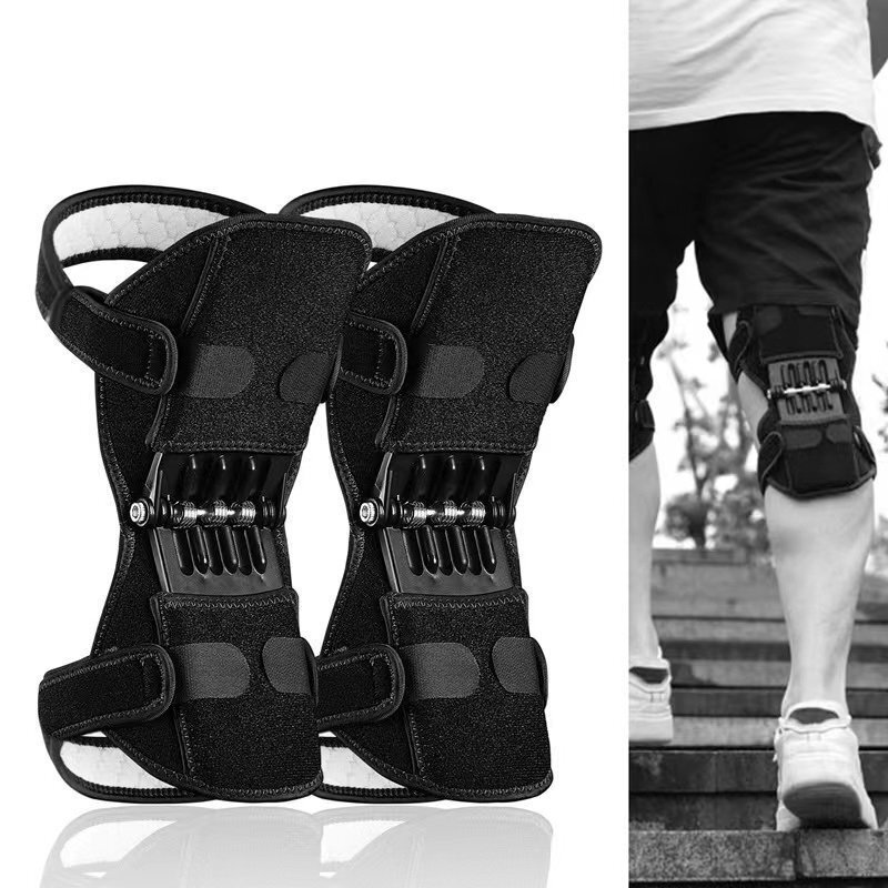  shin . booster knees protection booster knees .. booster support elasticity knees pad knees protector .. black HF007