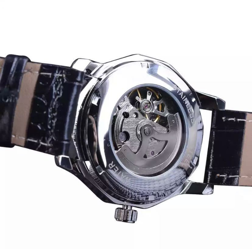LDL910# 腕時計 メンズ WINNER 高級海外ブランド ルミナス 機械式 ステンレス ビジネス_画像4