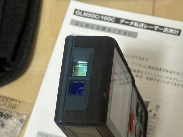 【工具】BOSCH ボッシュ GLM 50 C Professional レーザー距離計 中古品 現状品 動作品 使用歴少なめ プロフェッショナル_画像7