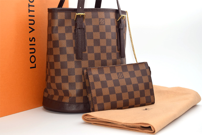 【超美品】 ルイヴィトン LouisVuitton ダミエ マレ レディース メンズ トートバック ショルダーバッグ ブラウン N42240 DAMIER BAG １円