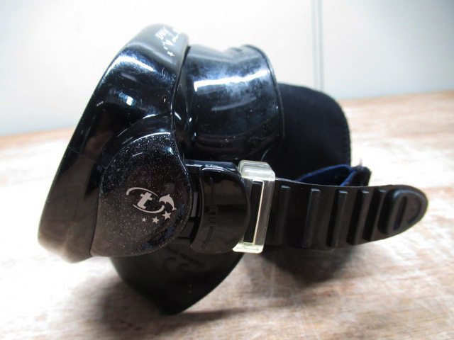 TUSA ツサ TINA ティナ ダイビングマスク ブラック ケース付 ダイビング用品 管理6I0226B-B2の画像8