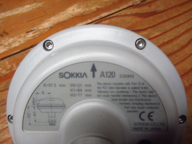 SOKKIA ソキア POWERGPS R310 GPS測量器 A120 通電確認済み 管理6J0229C-F7_画像10