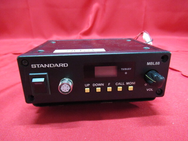 STANDARD スタンダード 特定小電力無線電話装置 MBL88 同時通話無線機 管理6R0301D-D5の画像1