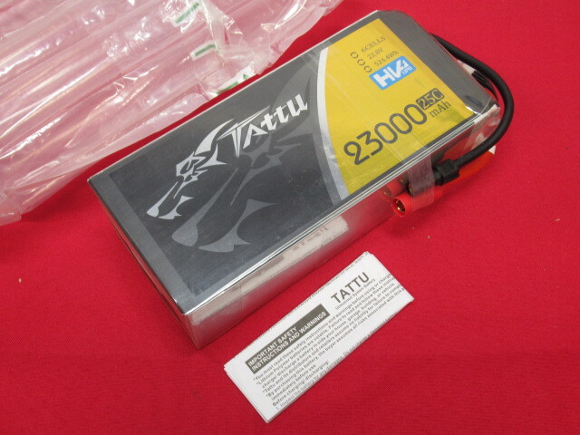  новый товар Tattu 6S 23000mAh 22.8V 25C дрон для аккумулятор управление 6Y0305O-C05