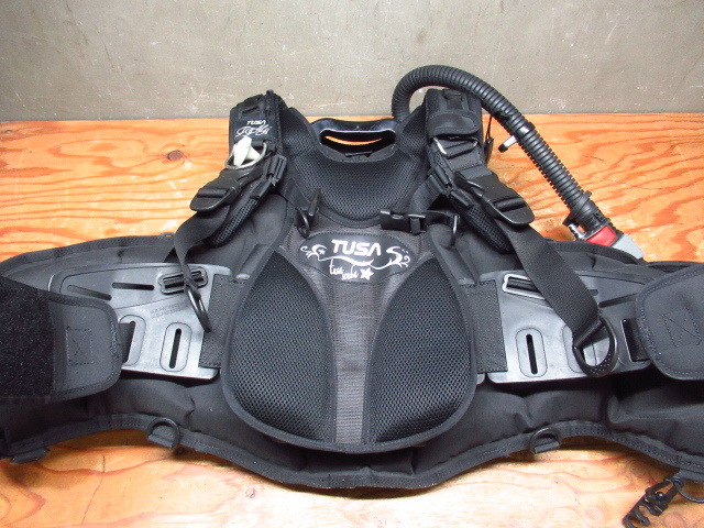 TUSA ツサ TINA ティナ BCジャケット XSサイズ air2 BCD ダイビング 管理6J0307H-C2の画像8
