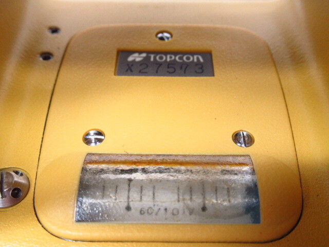 TOPCON トプコン DT-20S デジタルセオドライト 測量機器 建設 土木 現状品 管理6NT0309C-D01_画像3