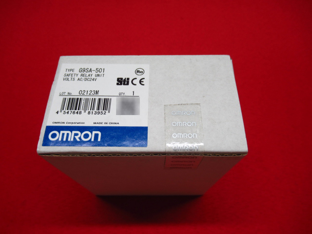新品未使用品 OMRON オムロン G9SA-501 セーフティ・リレーユニット 管理6k0310E-YP_画像2