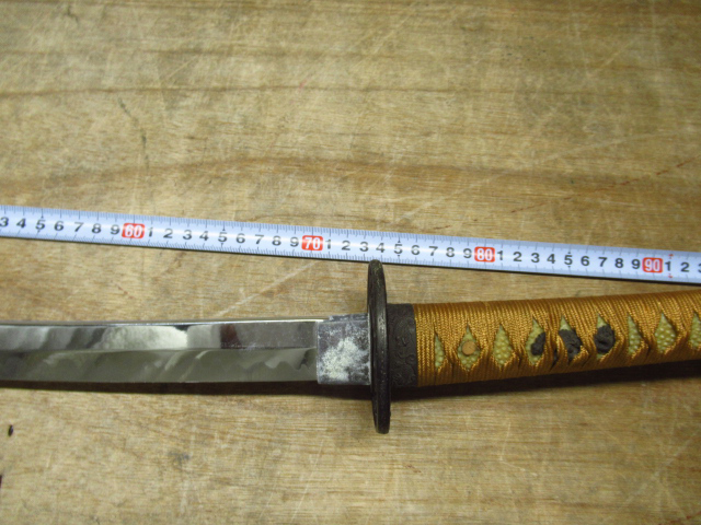 模造刀 日本刀 居合刀 小道具 演劇 龍装飾 全長99.5cm 刃渡り73.5cm 重量492g 管理6k0320B-D02長物の画像8