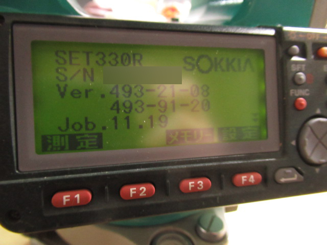 SOKKIA ソキア トータルステーション SET330R ノンプリズム エレクトロニック 測量器 管理6Y0322N-H03_画像6