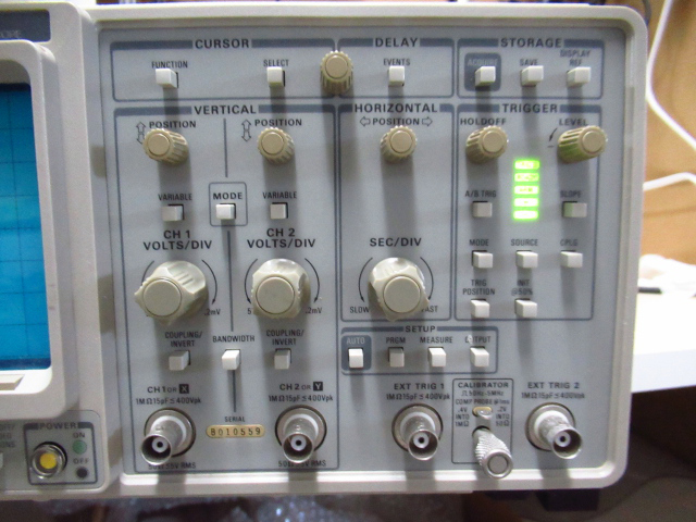通電確認のみ Tektronix 2431L テクトロニクス オシロスコープ 管理6E0328A-C05の画像4