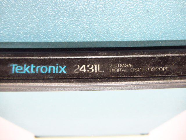 通電確認のみ Tektronix 2431L テクトロニクス オシロスコープ 管理6E0328A-C05の画像7