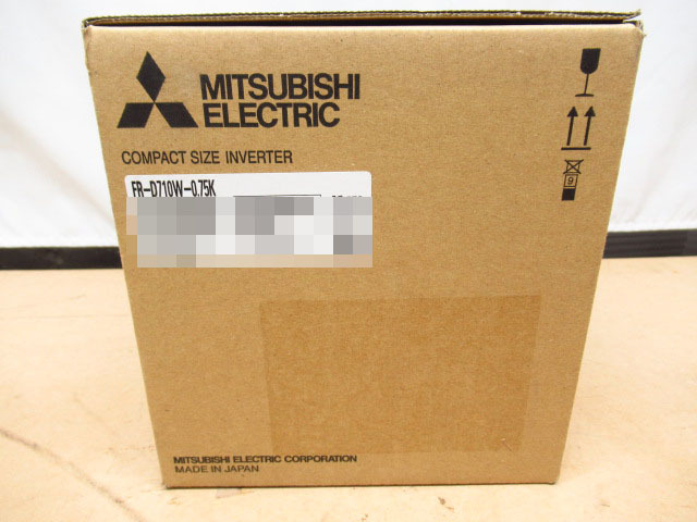 未使用品 MITSUBISHI 三菱電機 インバータ FR-D710W-0.75K 2022年製 管理6NT0328A-G04の画像1