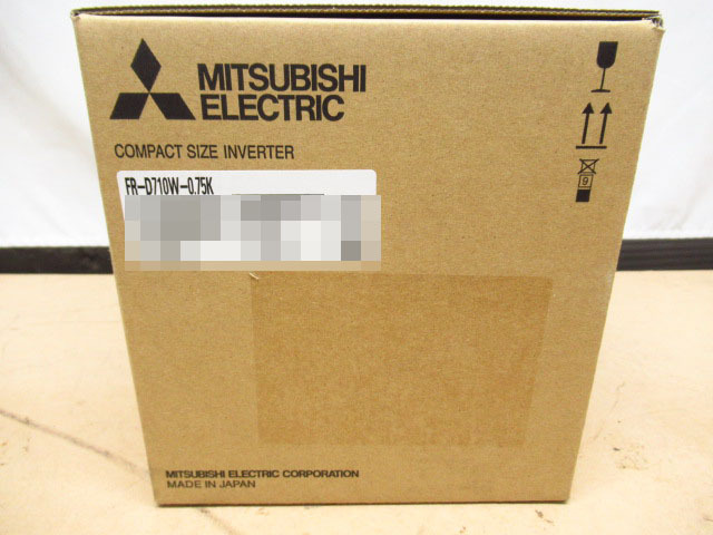 未使用品 MITSUBISHI 三菱電機 インバータ FR-D710W-0.75K 2022年製 管理6NT0328F-H06の画像1