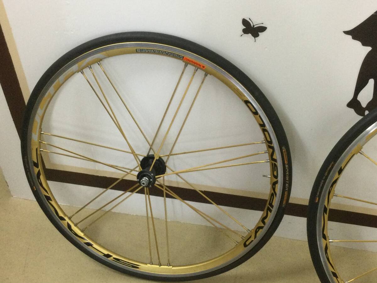 超希少 カンパニョーロ CAMPAGNOLO GOLD SHAMAL チューブラ