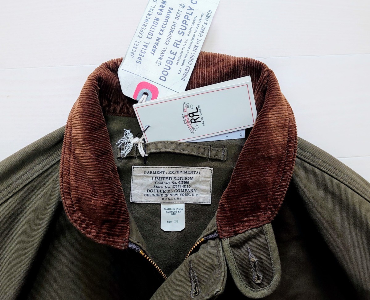 新品☆RRL SPECIAL LIMITED EDITION N-1デッキジャケット ダブル 新品☆RRL SPECIAL LIMITED EDITION N-1デッキジャケット ダブル