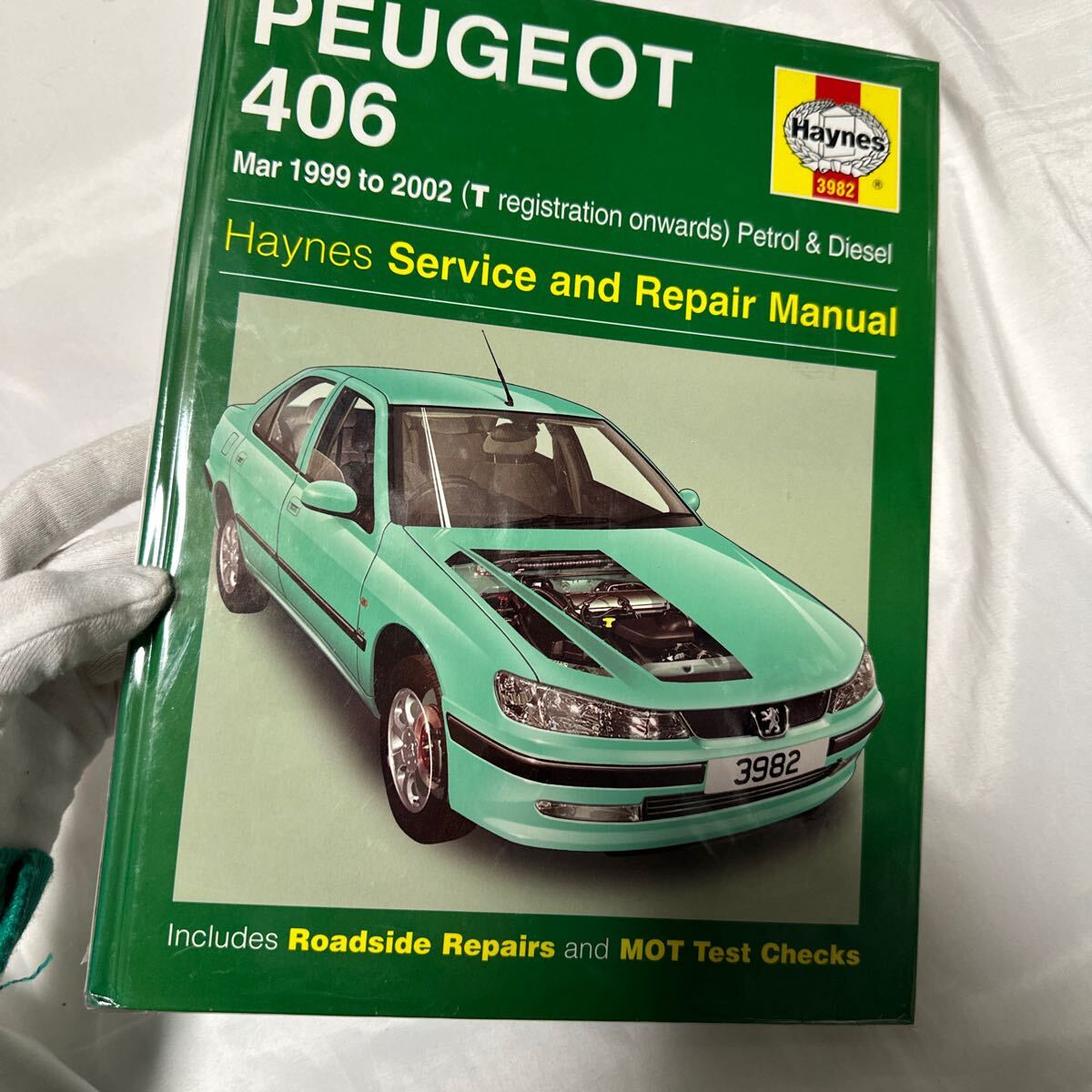 PEUGEOT406 ヘインズHaynesプジョー/ガソリン1999-2002サービス&リペアマニュアル配線図付き整備書 整備本 manual