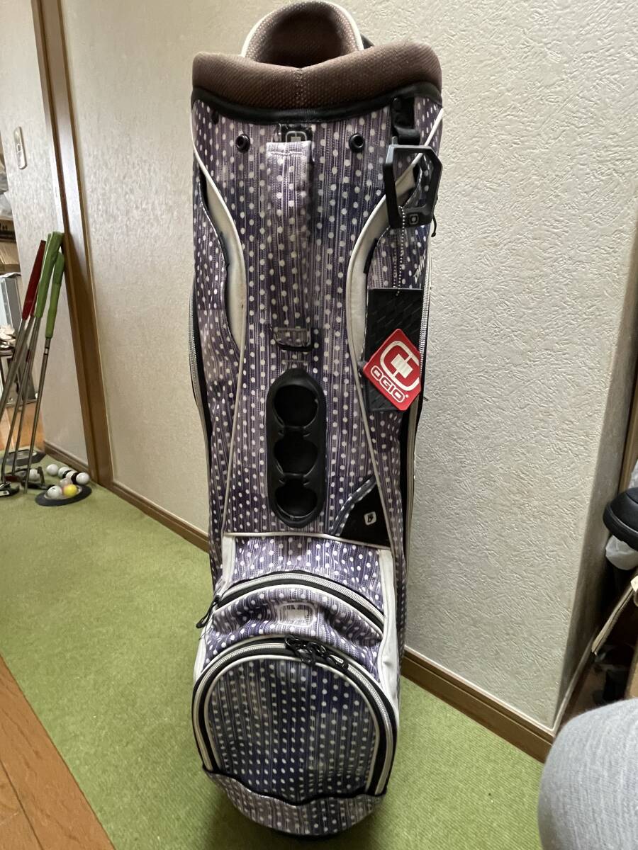 OGIO　14分割　キャディバッグ_ボール3ヶ付けられます