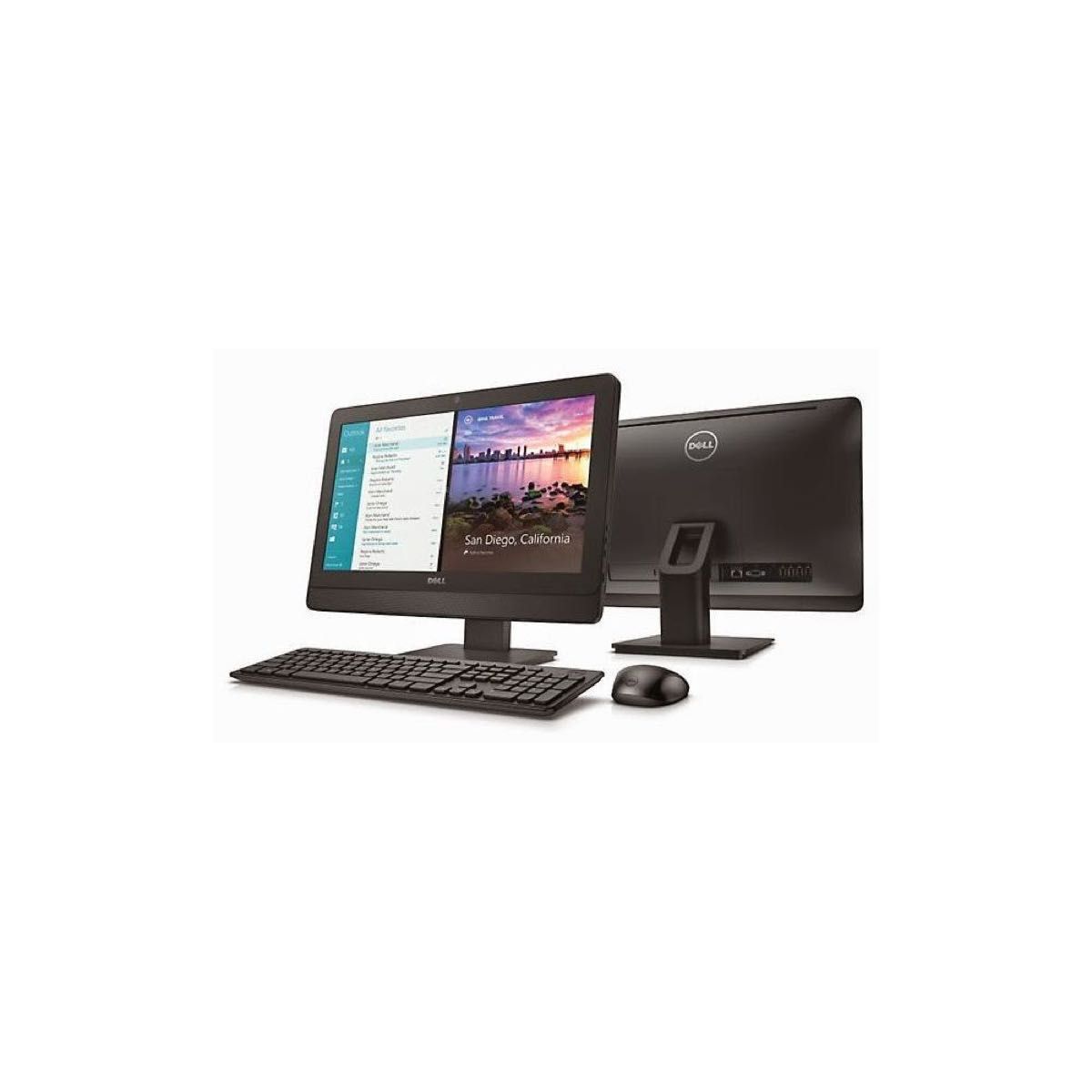 液晶一体型パソコンDELL Optiplex 3030 AIO/ Core i5-4590★メモリ16GB/SSD 512GB/