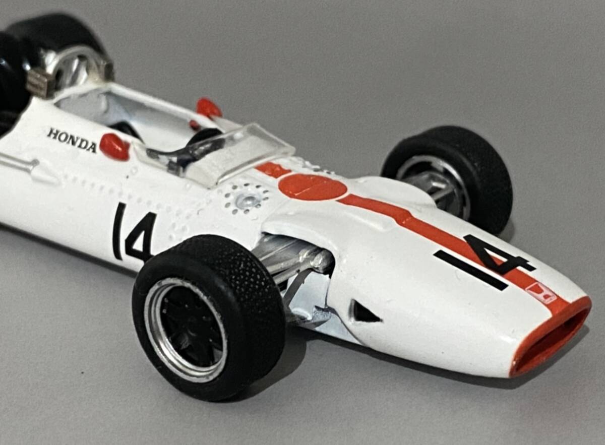 1/43 Honda RA300 1967 John Surtees #14 ◆ 1位 1967 Italian Grand Prix - Monza ◆ ホンダ RA273E 2991cc V12 - DeAgostiniの画像9
