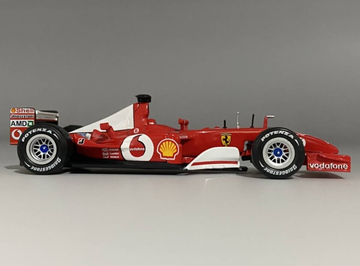 1/43 Ferrari F2002 Michael Schumacher 2002 #1 ◆ 1位 2002 FIA F1 World Championship ◆ フェラーリ - アシェット_画像7