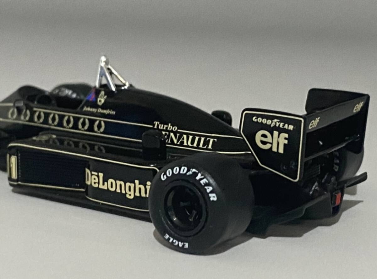 1/43 F1 Lotus 98T 1986 Johnny Dumfries #11 RenaultEF15B 1.5V6t ◆ John Player Special Team Lotus ◆ ロータス - DeAgostiniの画像9