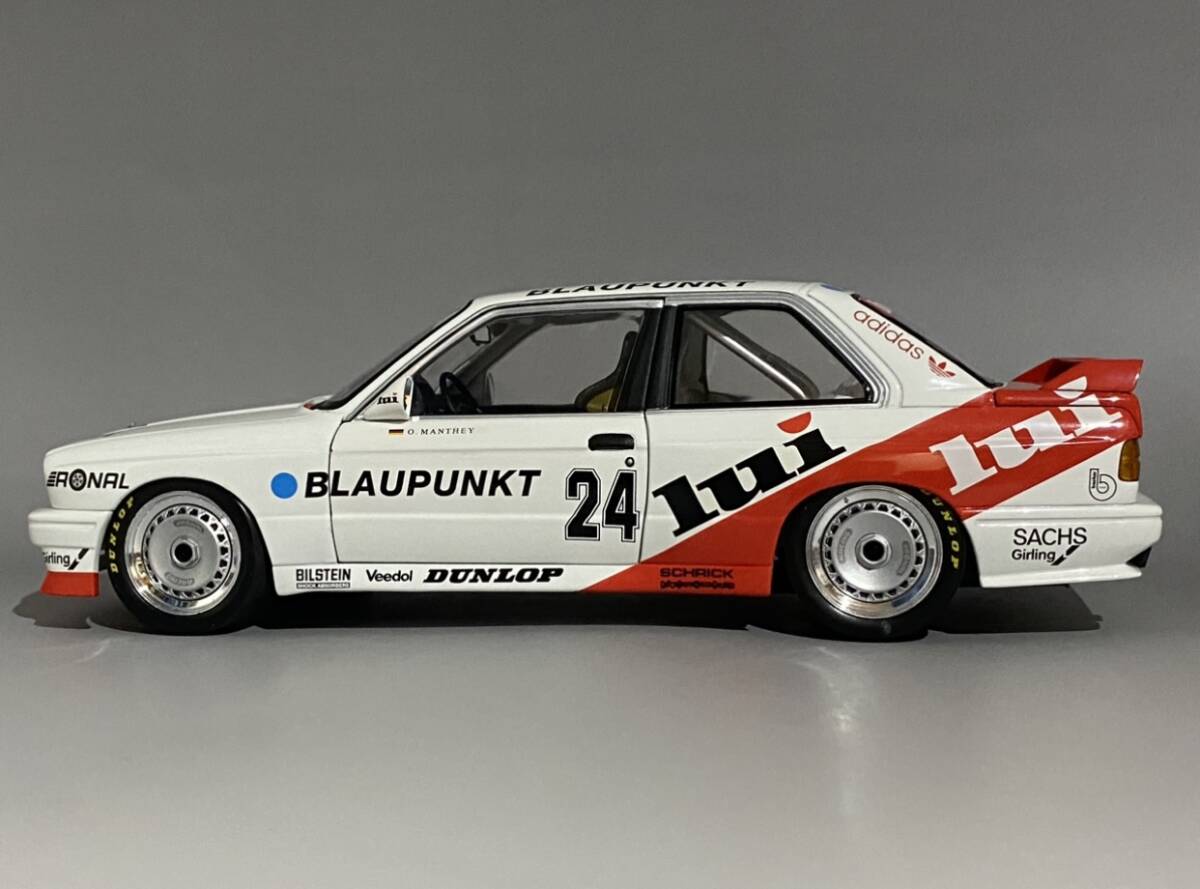 Minichamps 1/18 BMW M3 E30 Olaf Manthey #24 ◆ 4位 1987 Deutsche Tourenwagen Meisterschaft (DTM) ◆ ミニチャンプス 180 872024_画像7