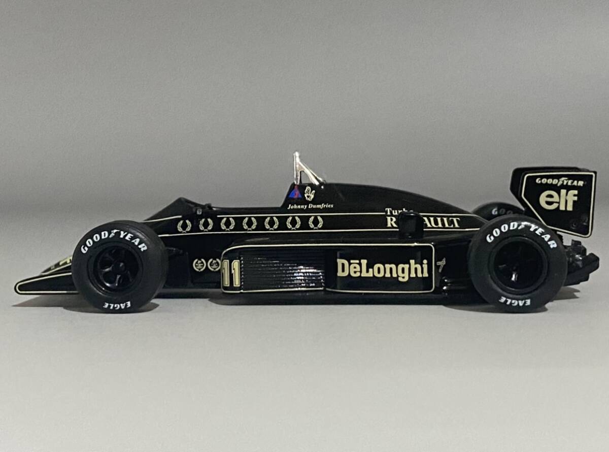 1/43 F1 Lotus 98T 1986 Johnny Dumfries #11 RenaultEF15B 1.5V6t ◆ John Player Special Team Lotus ◆ ロータス - DeAgostiniの画像6