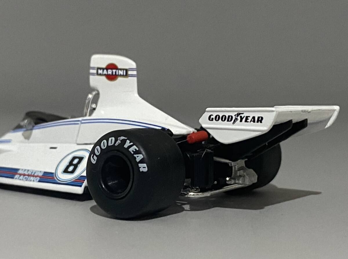 1/43 F1 Martini Racing Brabham BT44B Carlos Pace #8 ◆ Winner 1975 Brazilian Grand Prix #8 ◆ マティーニ レーシング ブラバム_画像8