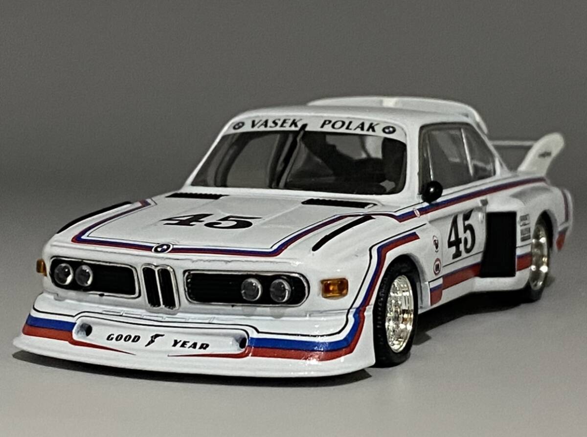 1/43 1975 BMW 3.5CSL 10位 24h Le Mans 1976 ◆ 24h ル・マン デルプラド カーコレクション ミニカー_画像2