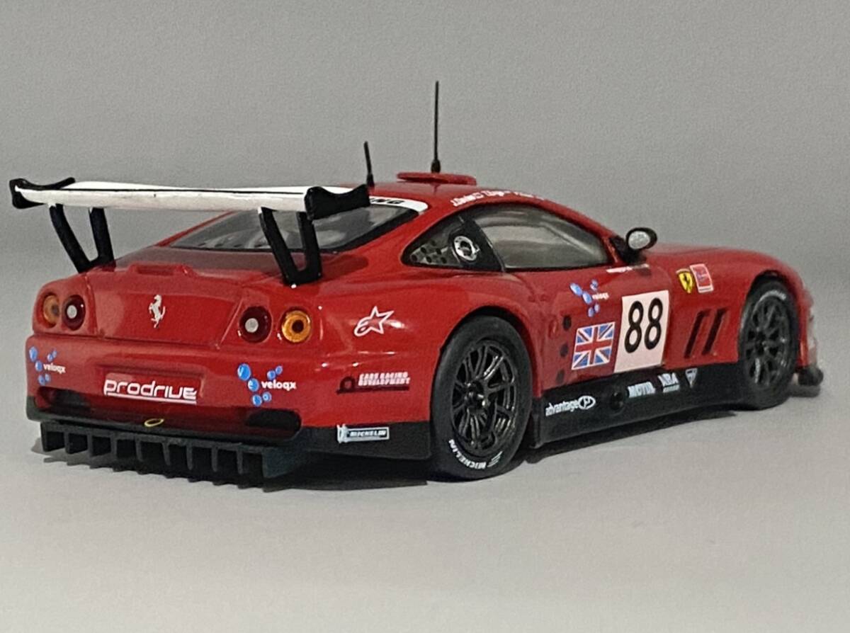 1/43 Ferrari 550 GTS Maranello #88 Class Winner 24h Le Mans 2003 ◆ Kox Enge Davies ◆ Veloqx Prodrive Racingの画像4