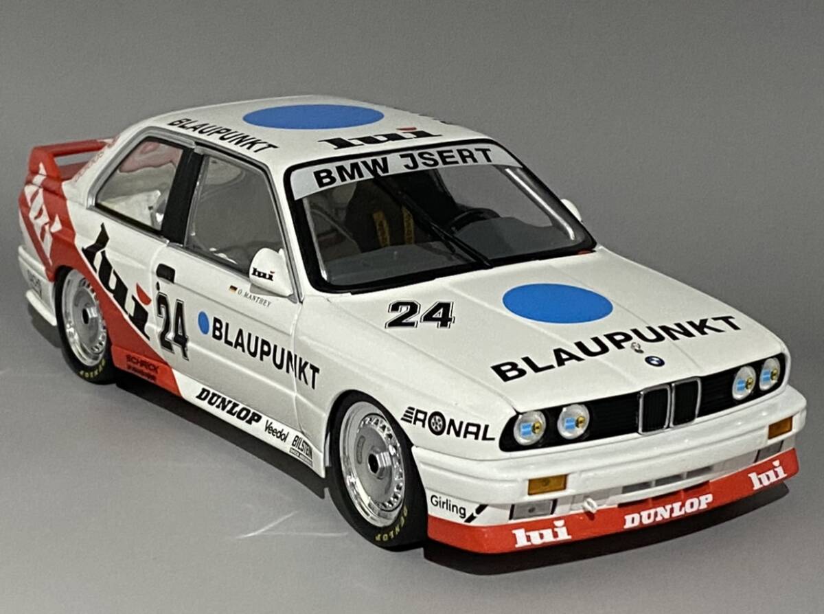 Minichamps 1/18 BMW M3 E30 Olaf Manthey #24 ◆ 4位 1987 Deutsche Tourenwagen Meisterschaft (DTM) ◆ ミニチャンプス 180 872024_画像2