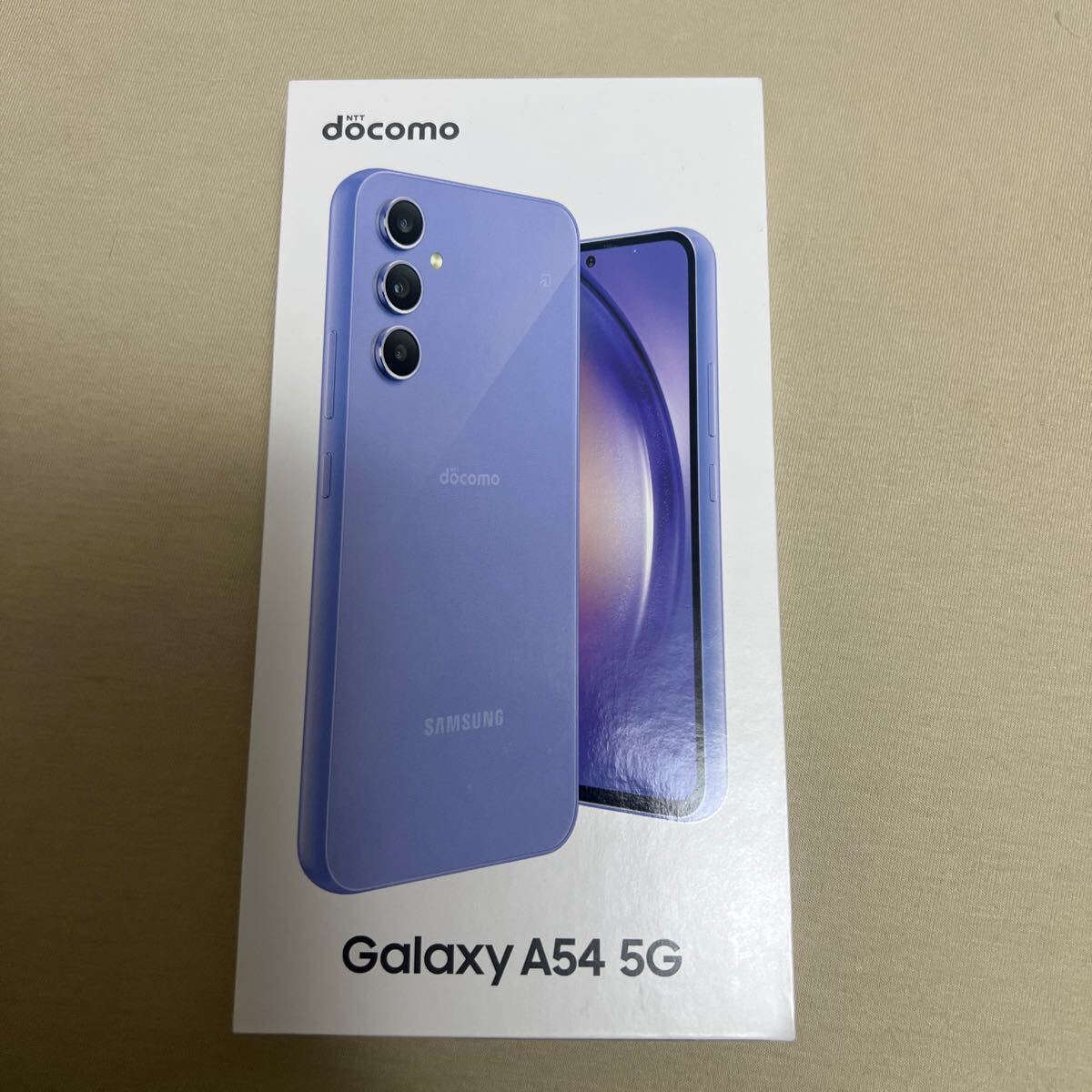 docomo版　SIMフリー Galaxy A54 5G SC-53D オーサムバイオレットSAMSUNG 新品　未使用　残債なし