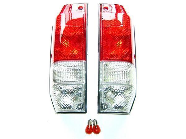  free shipping Taiwan DEPO made vehicle inspection "shaken" conform Toyota Land Cruiser 70 latter term 76 series rear crystal combination tail lamp HZJ76V HZJ76K 12V long 