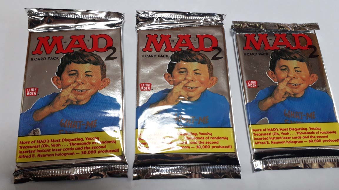 MAD　マッドマガジン　トレーディングカード シリーズ2　3パックセット_画像1