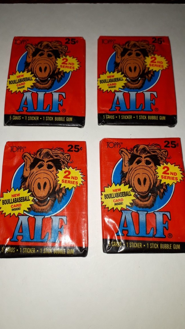 アルフ　ALF　トレーディングカード　シリーズ2　4パックセット_画像1
