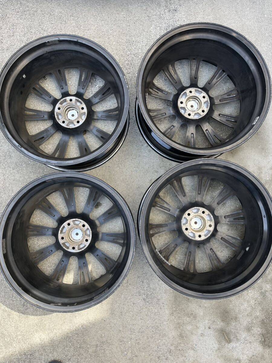 中古 アネーロ 20x8.5j+43 2本、20x9.5j+45 2本 PCD114.3 5穴_画像9