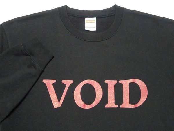 ★良品♪大森靖子★VOID スウェットシャツL/黒トレーナーブラックライブツアーグッズCD DVD Tシャツアルバムレコード_画像3