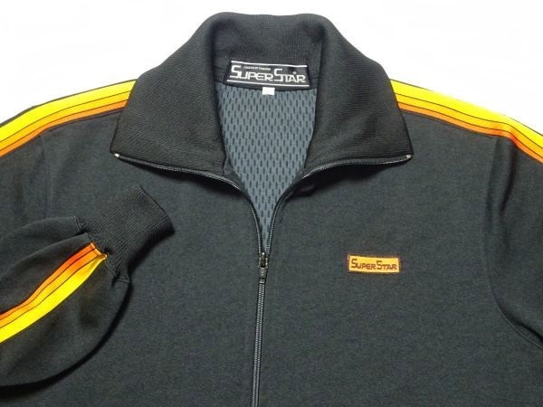 ☆レア♪MIZUNO SUPER STAR☆オールドジャージL/黒ミズノ ☆レア♪MIZUNO SUPER STAR☆オールドジャージL/黒ミズノ