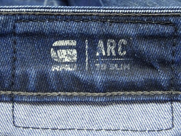 ★G-STAR RAW★ARC 3D SLIM デニムパンツ32/ジースターロウジースターロゥバナナジーンズ3DジーパンGパン立体裁断_画像8