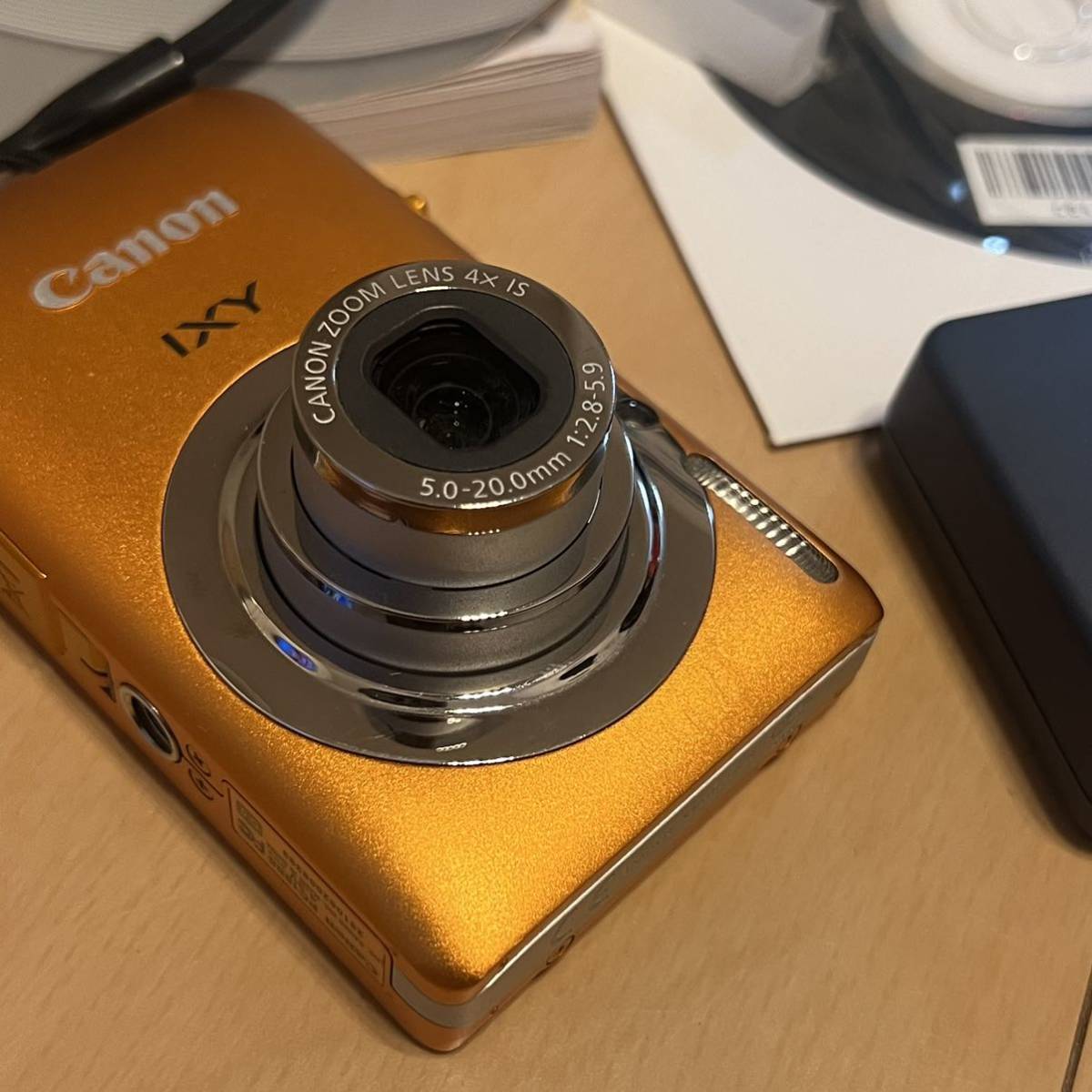 極美品★キャノン CANON IXY 210F ★動作OK オレンジ　コンパクトデジタルカメラ デジカメ　_画像8