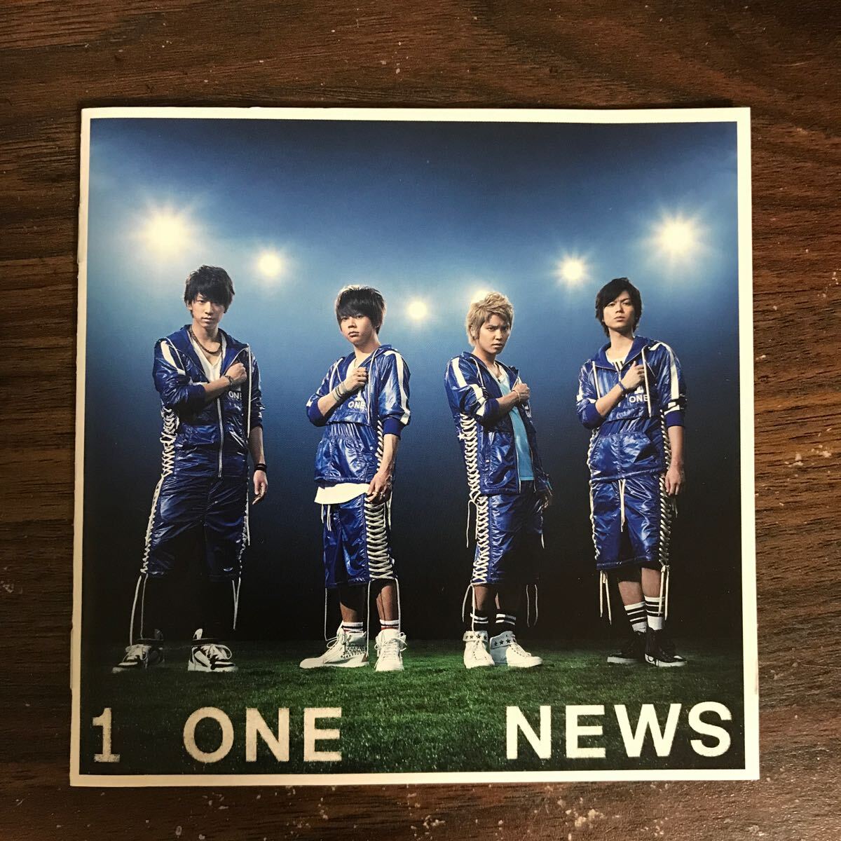 (499)中古CD100円 NEWS ONE -for the win- 【初回盤B】_画像1