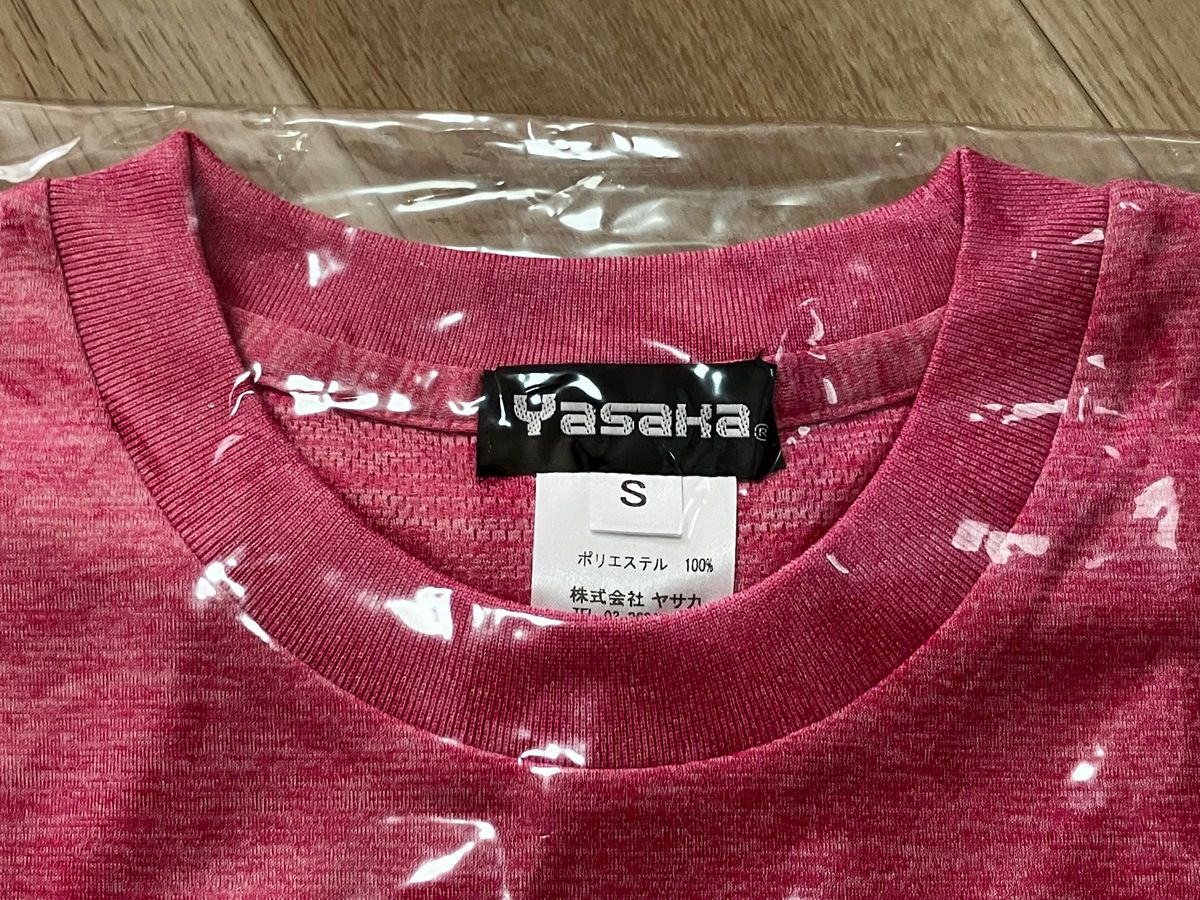 YASAKAヤサカロゴにゃんこTシャツY-851ヘザーピンク新品未使用