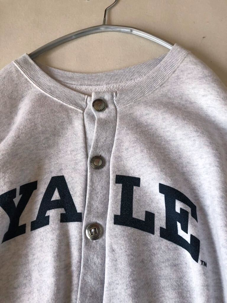 フレームワーク別注♪イエール YALE University コットン100%大人可愛いゆったりカレッジロゴスウェットカーディガン♪_画像6