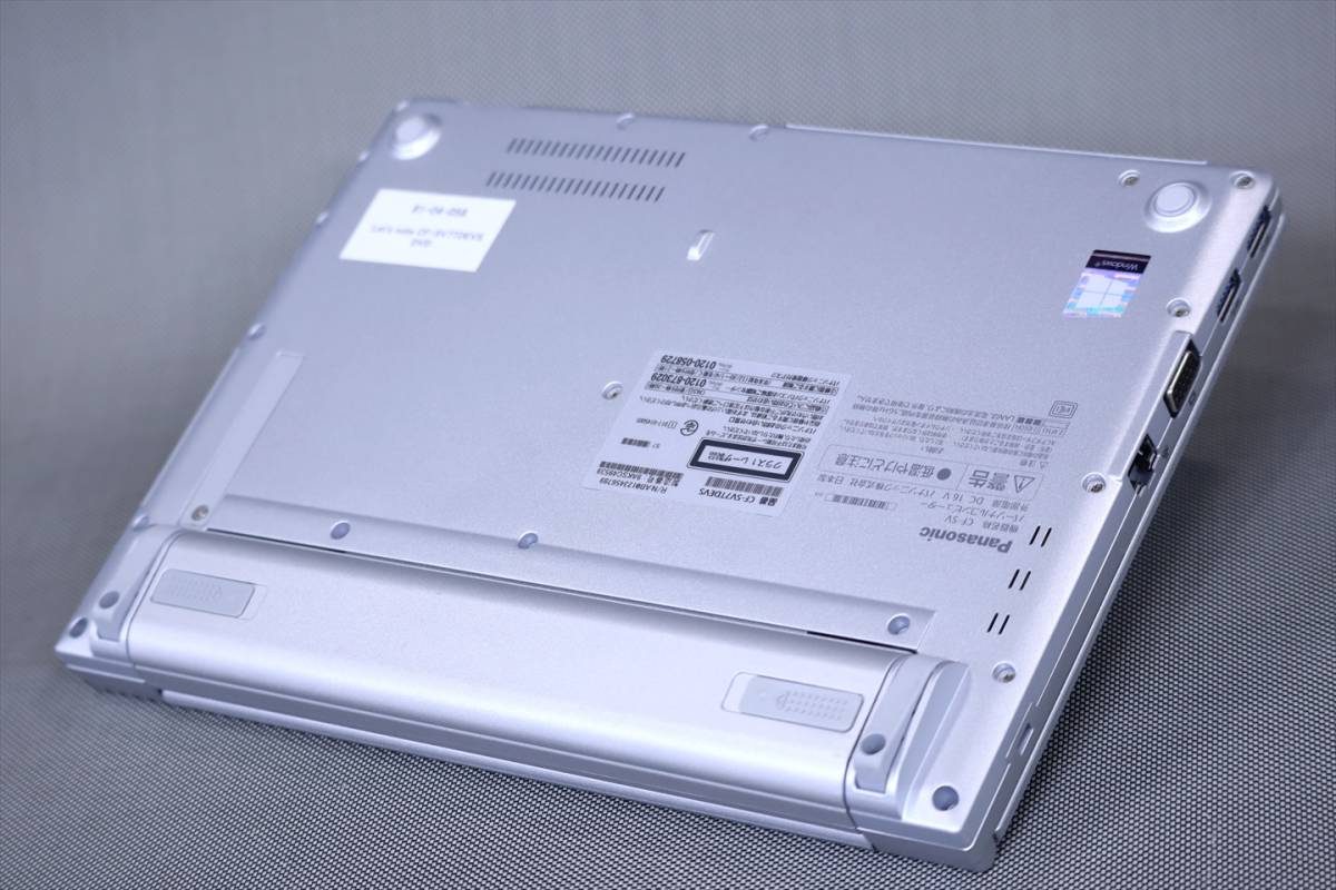 【即配】Windows11+Office2021搭載！DVDマルチ搭載超軽量999g！Let's note CF-SV7 i5-8350U メモリ8G SSD256G 12.1WUXGA 顔認証_画像6